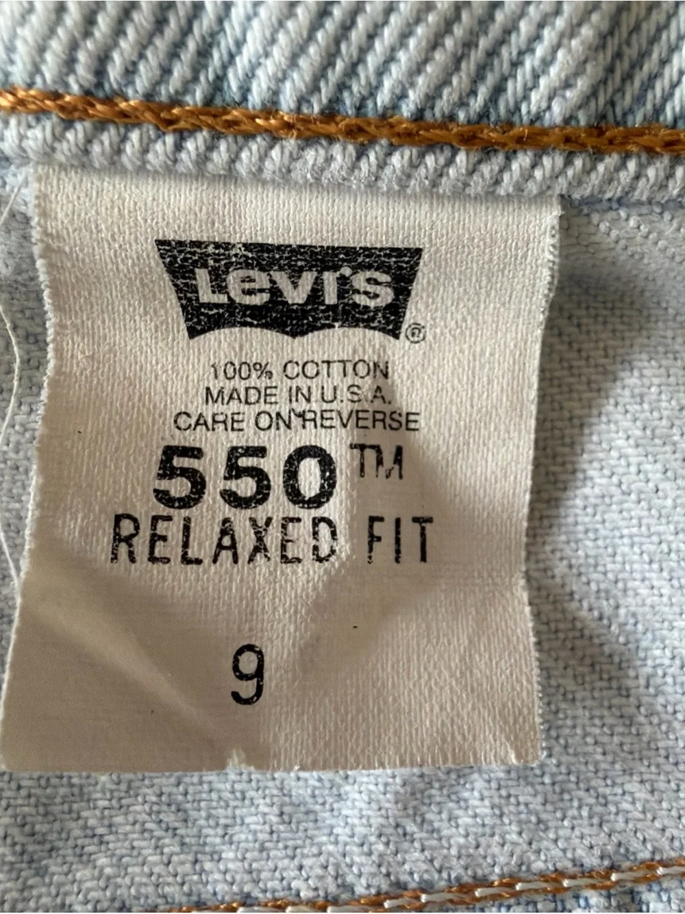 Vintage 90s Levi’s 505 Denim Shorts Women’s Juniors Size 9 USA Made Light Wash